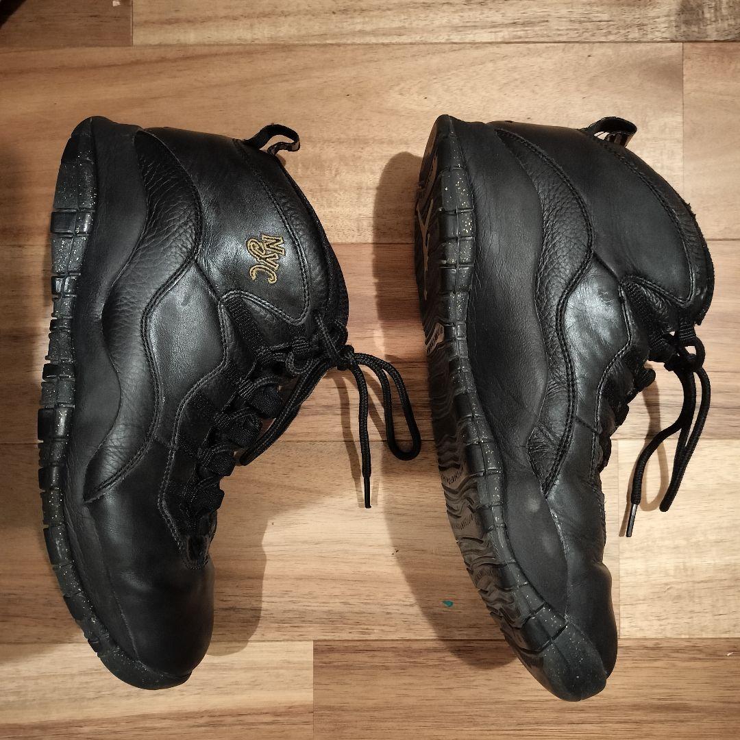 ナイキ AIR JORDAN 10 RETRO NYC 送料込 期間限定値下げ