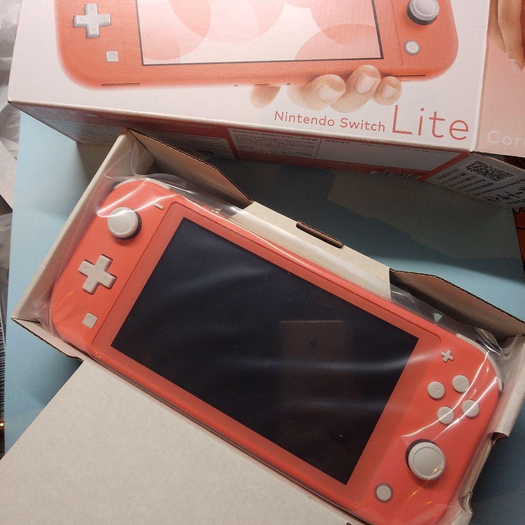 Nintendo Switch Lite本体 コーラルピンク 新品未開封