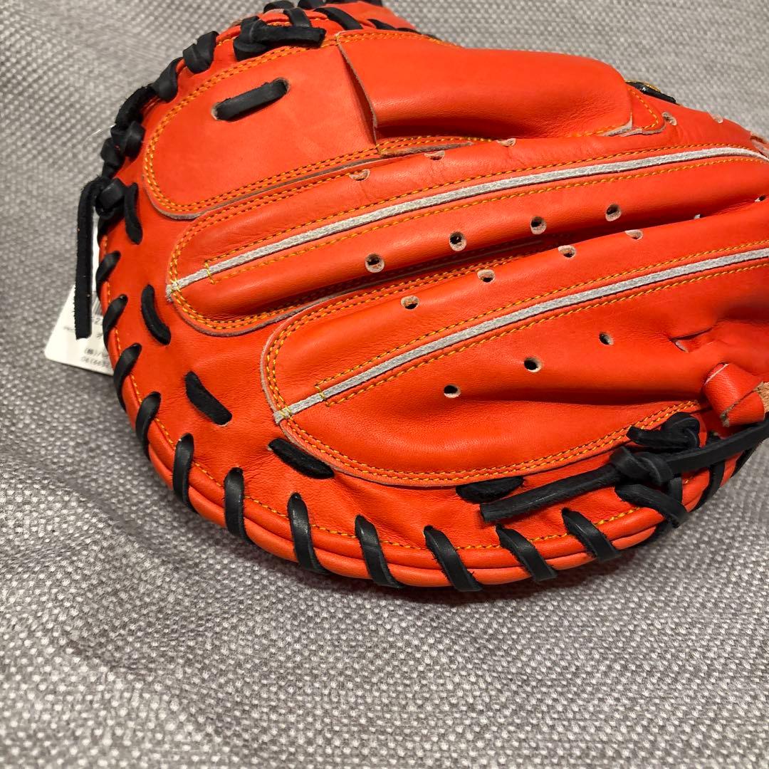 新品　硬式　ハイゴールド　キャッチャーミット　ハタケヤマ