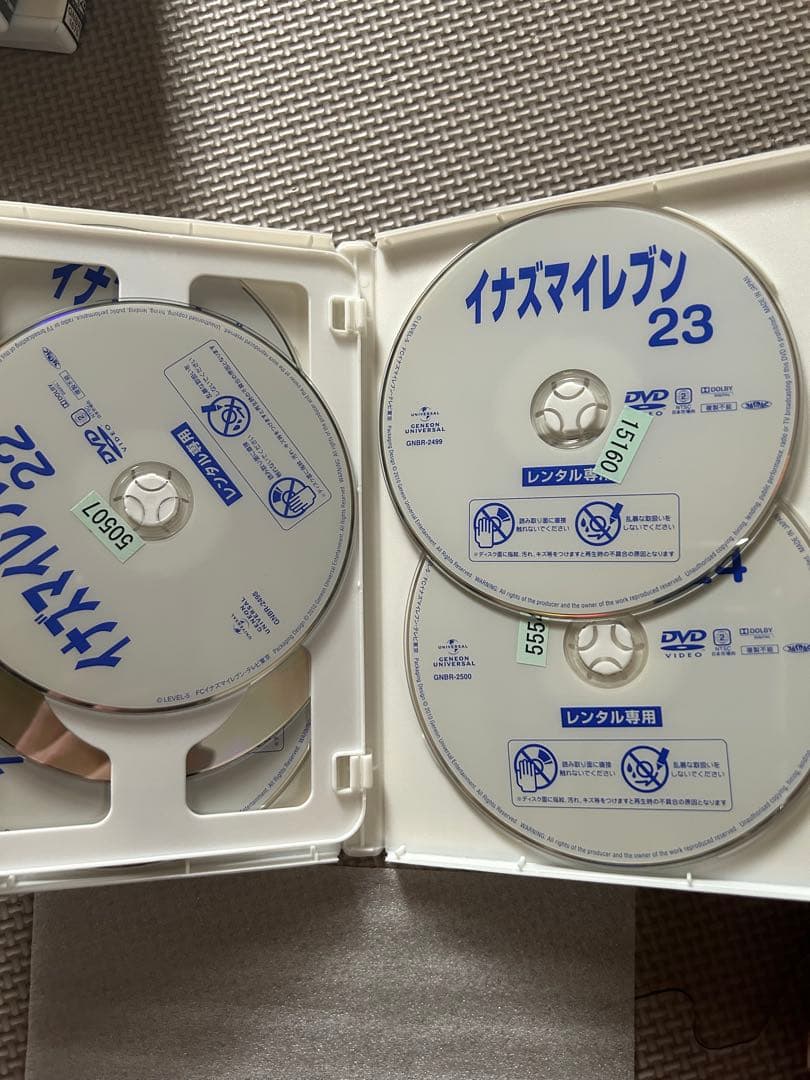 イナズマイレブンアニメレンタル版 DVD全話セット