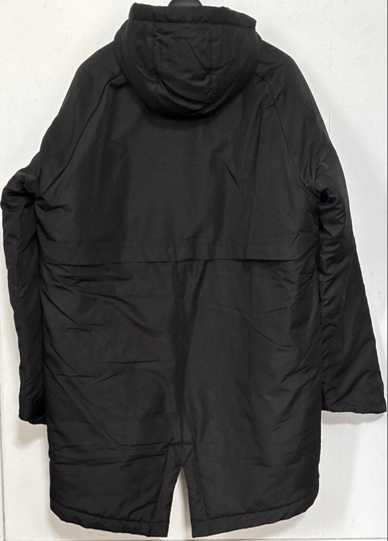 ミズノ公式 ブレスサーモ中綿 ミドル丈コート 黒　Mサイズ