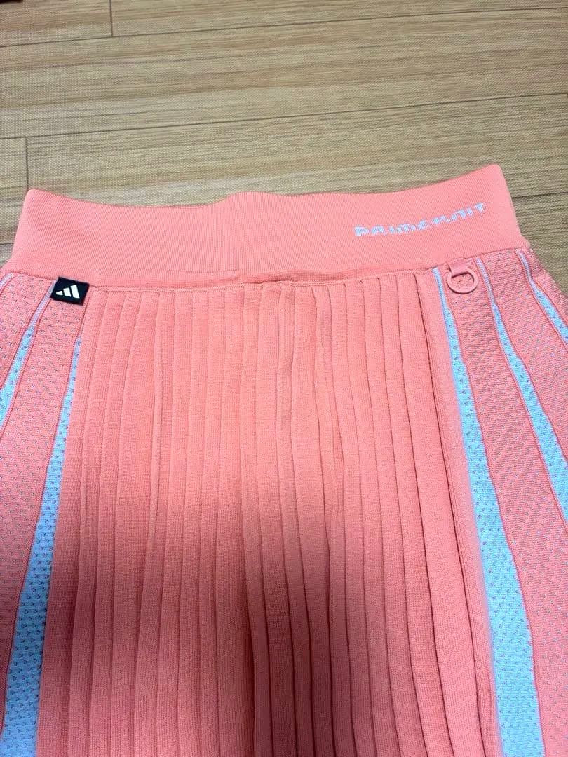 【新品M】adidas セットアップ ポロ & プライムニット プリーツスカート