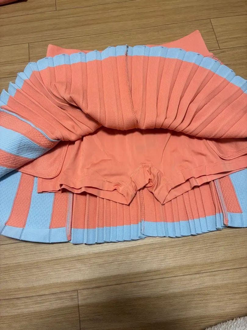 【新品M】adidas セットアップ ポロ & プライムニット プリーツスカート