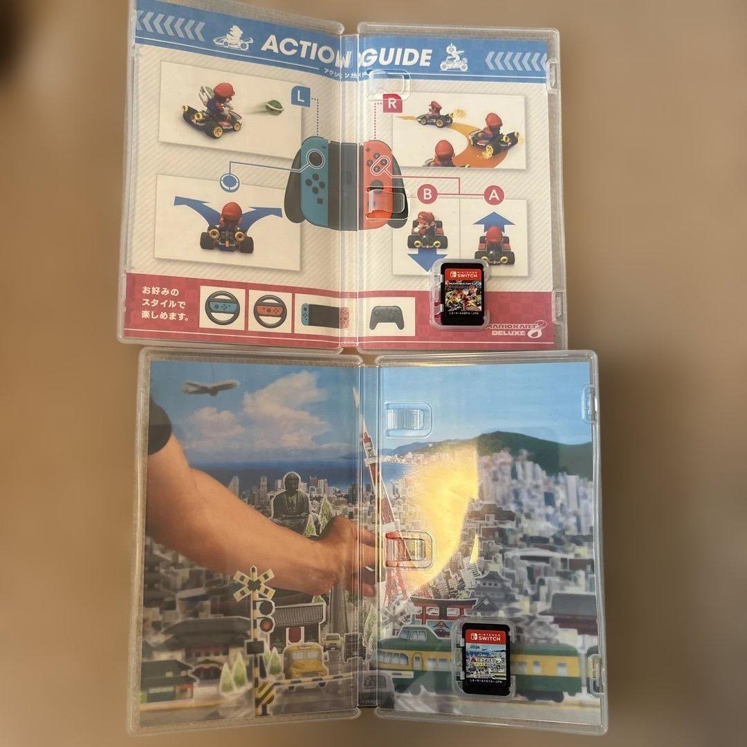 Nintendo Switch Lite blue 充電器・ゲームソフト2本付き