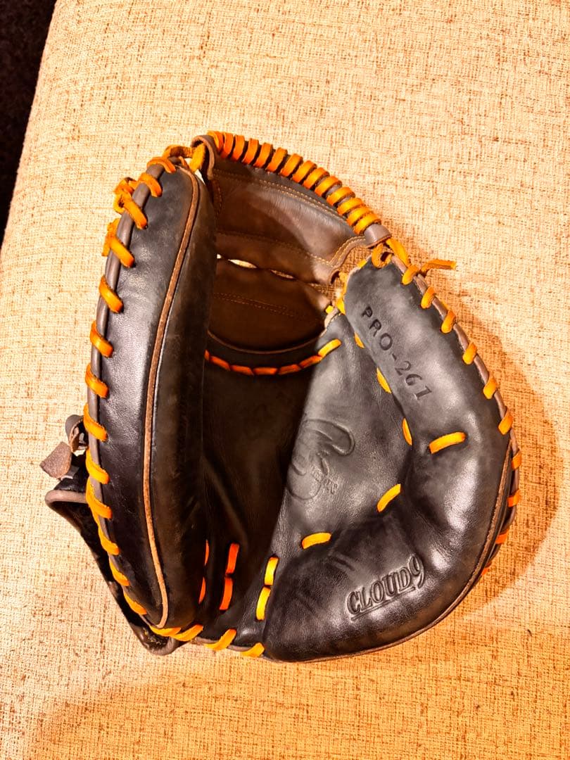 ハタケヤマ　軟式キャッチャーミット【右投げ用】