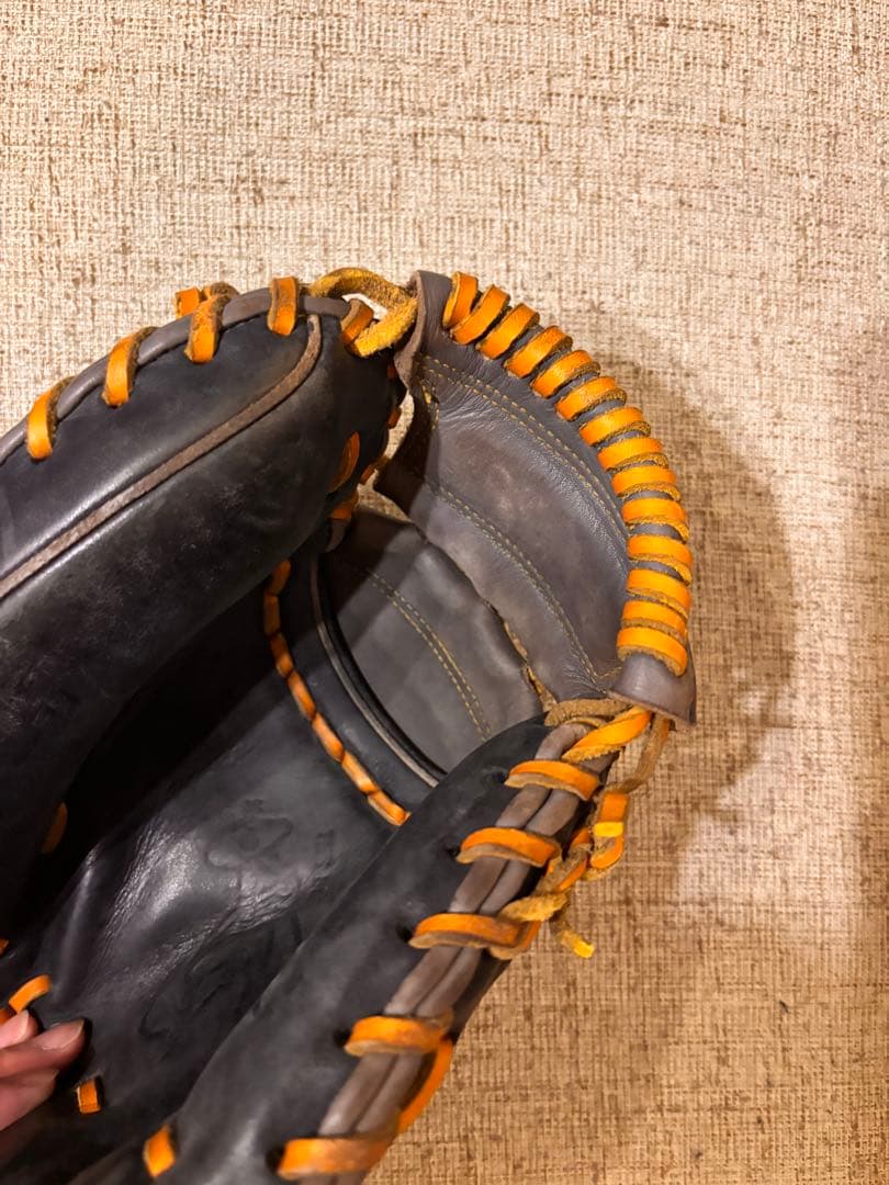 ハタケヤマ　軟式キャッチャーミット【右投げ用】