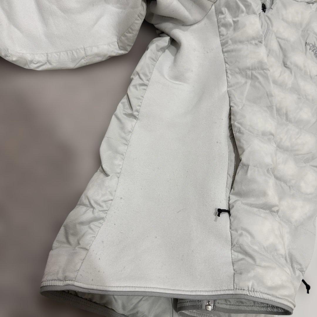 THE NORTH FACE ダウンジャケット ホワイト　レディースＬ