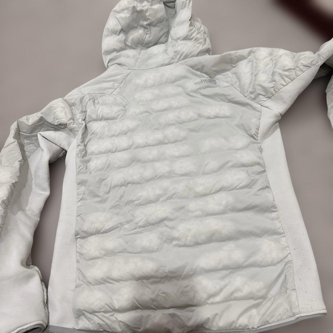 THE NORTH FACE ダウンジャケット ホワイト　レディースＬ