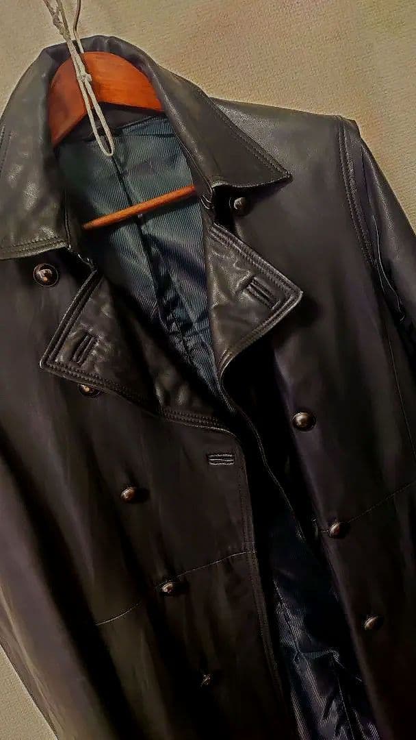 貴重☆ラムレザーロングコート☆トルネードマートNOID、LGB