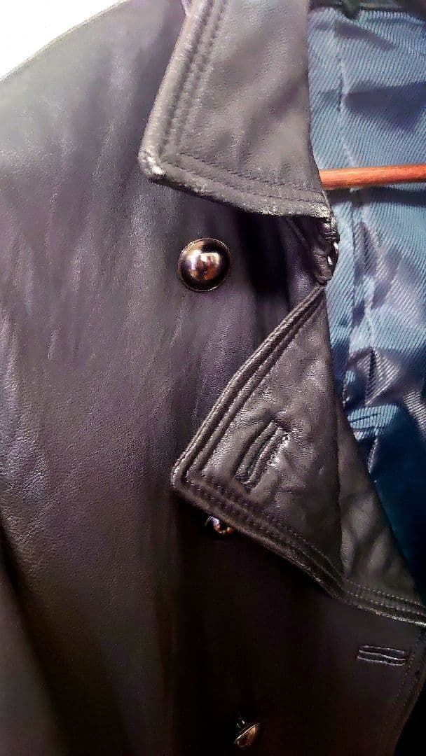 貴重☆ラムレザーロングコート☆トルネードマートNOID、LGB