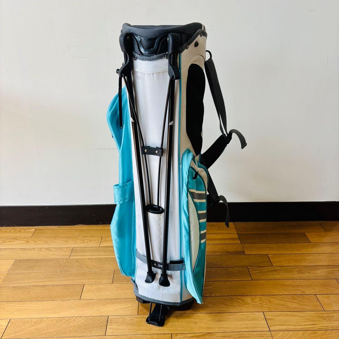 【希少美品】　アディダス　レディース用　スタンド式キャディバッグ　送料込み