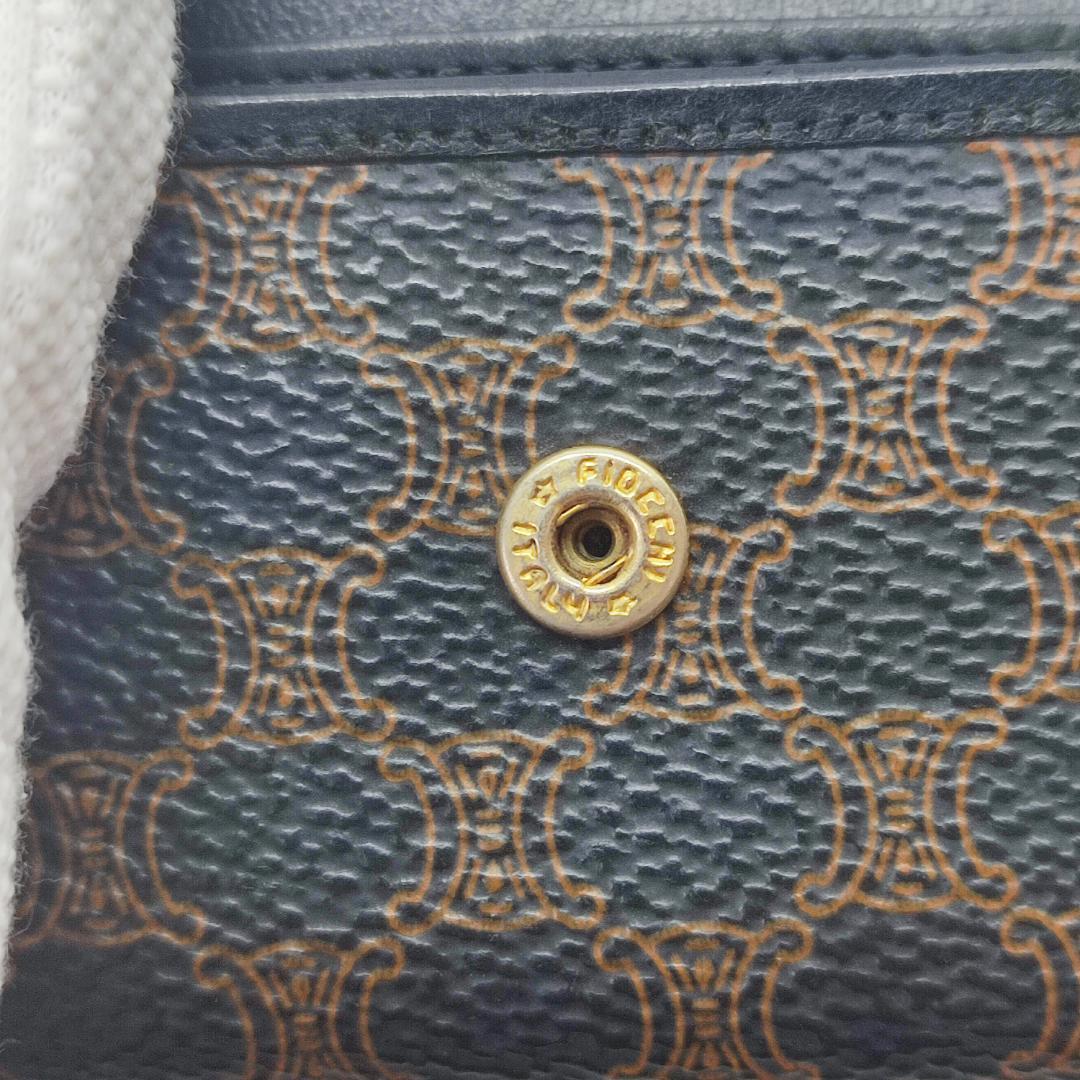 EB59-7 CELINE Macadam 6キーケース キーホルダー