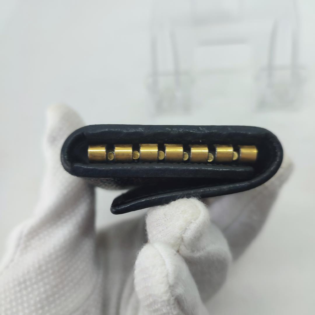 EB59-7 CELINE Macadam 6キーケース キーホルダー