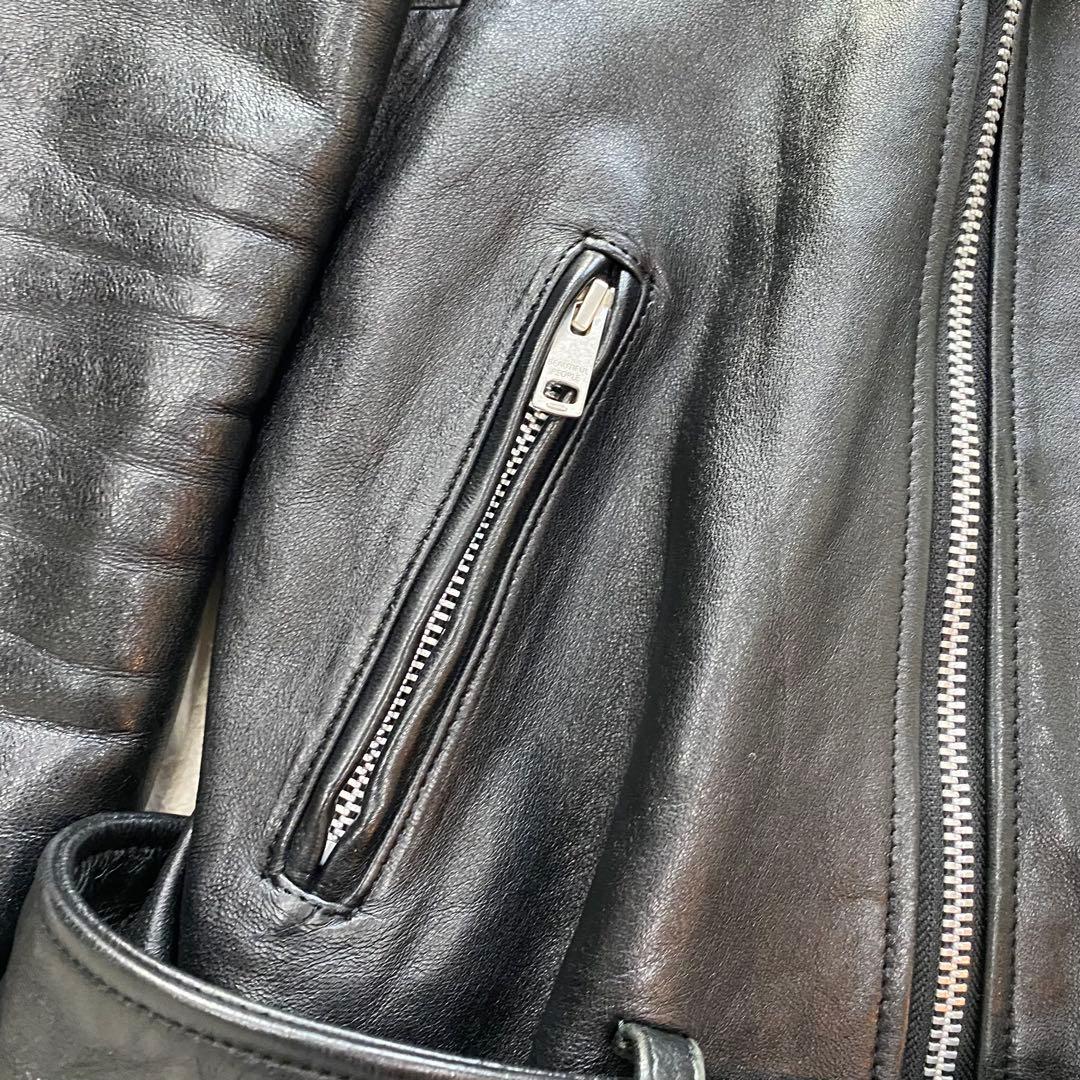 近年モデル】beautiful people ダブルライダースジャケット170