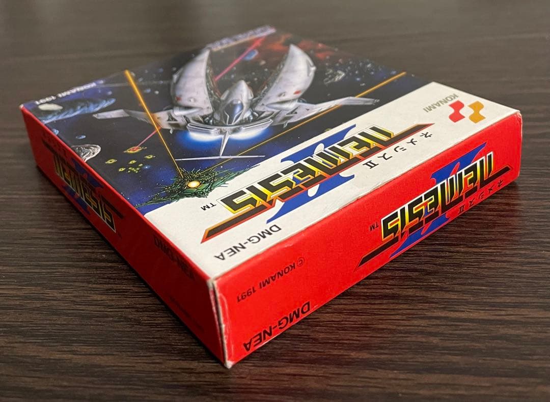 ゲームボーイ　美品　中古カセット　ネメシスⅡ 箱　説明書付き