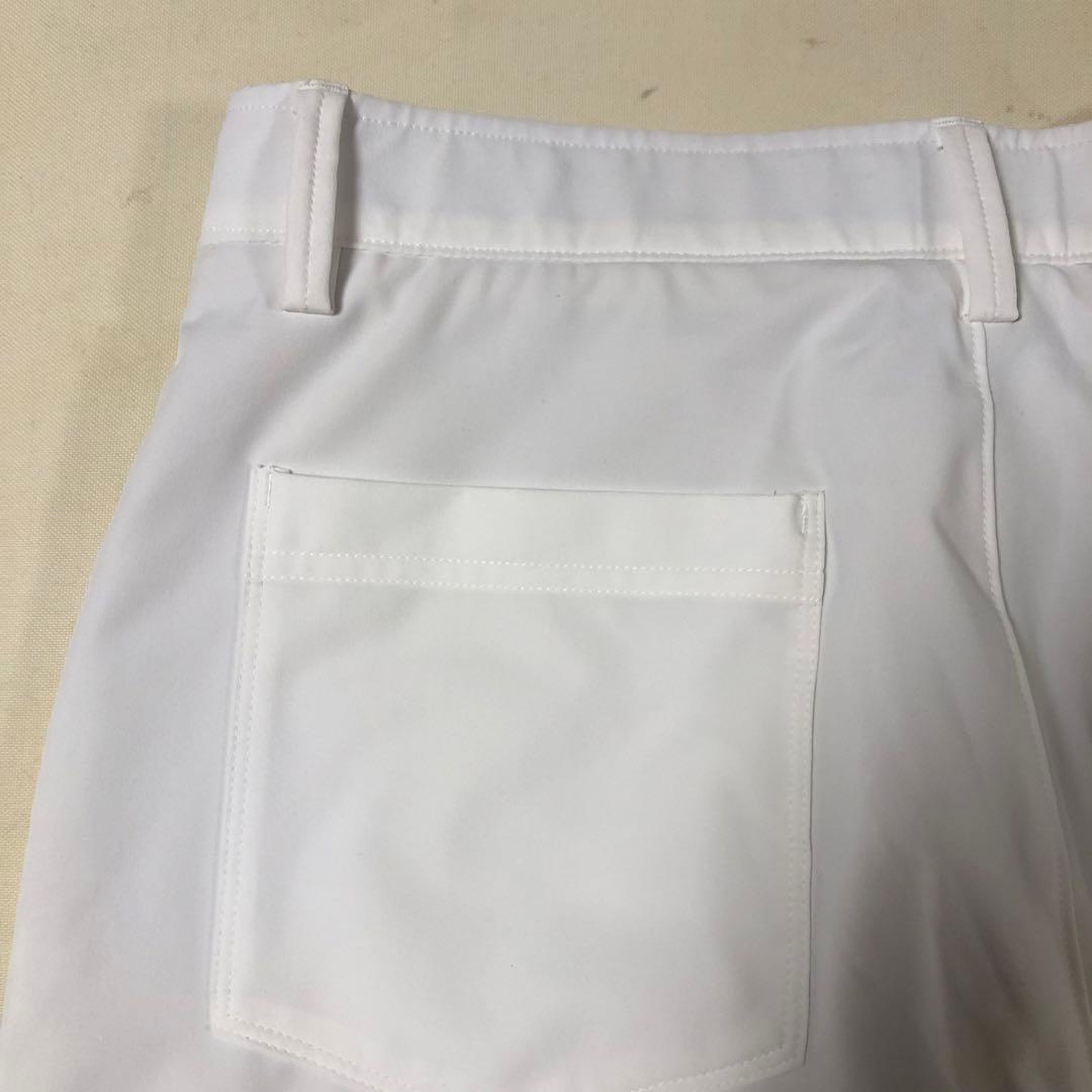 アンダーアーマー ゴルフ ストーム ショート ハーフ パンツ ホワイト Lサイズ