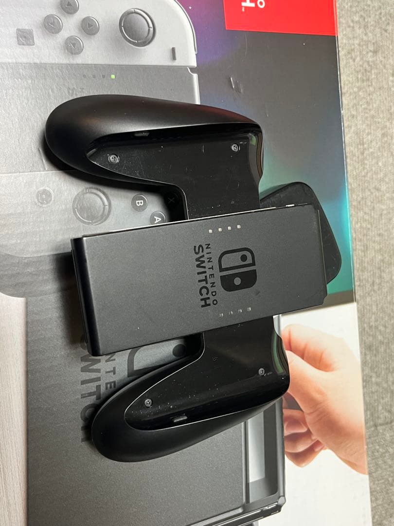 あ*様 【箱有】Nintendo Switch 旧型 本体 グレー プロコン付