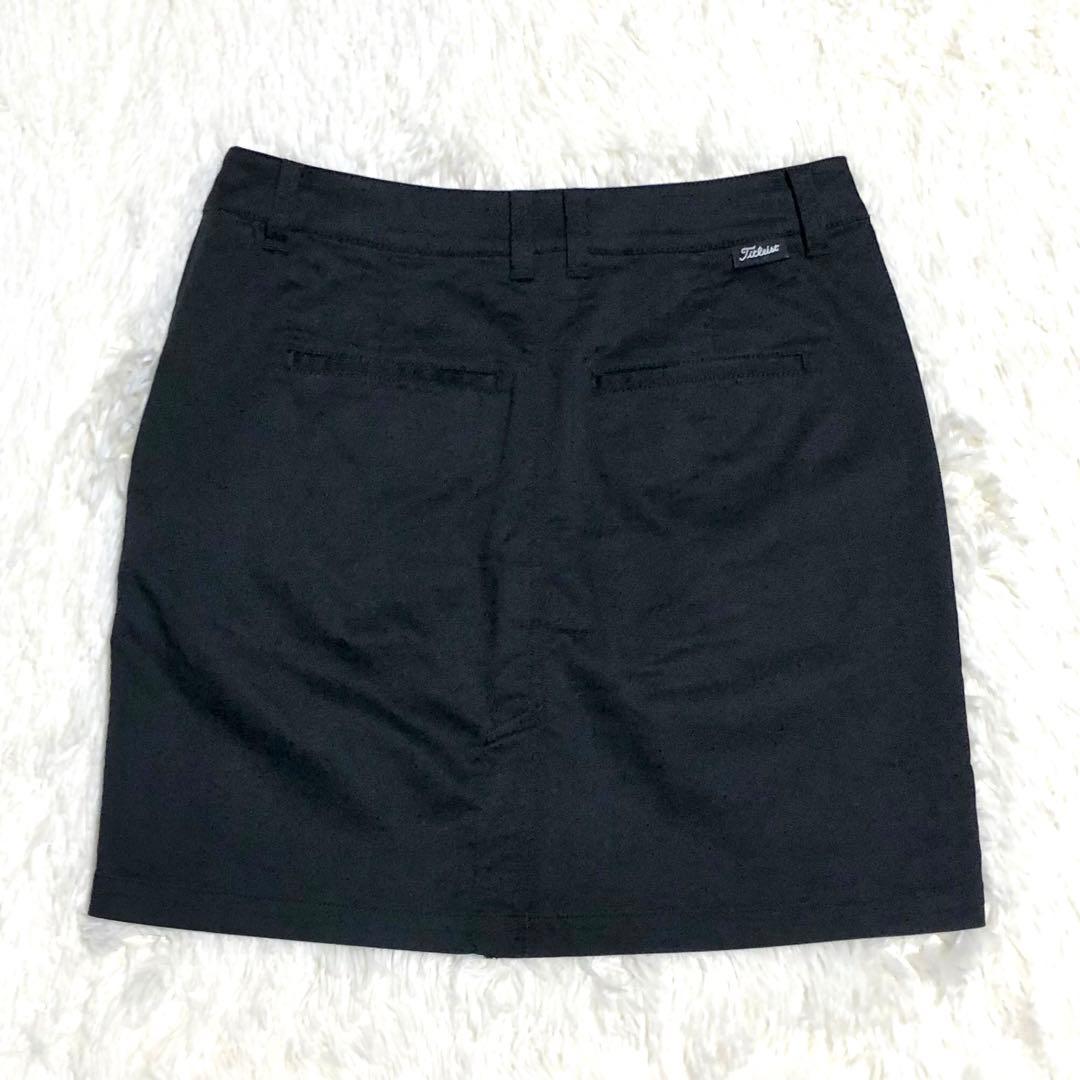 美品 タイトリスト セットアップ 長袖シャツ スカート L M星柄 白 黒