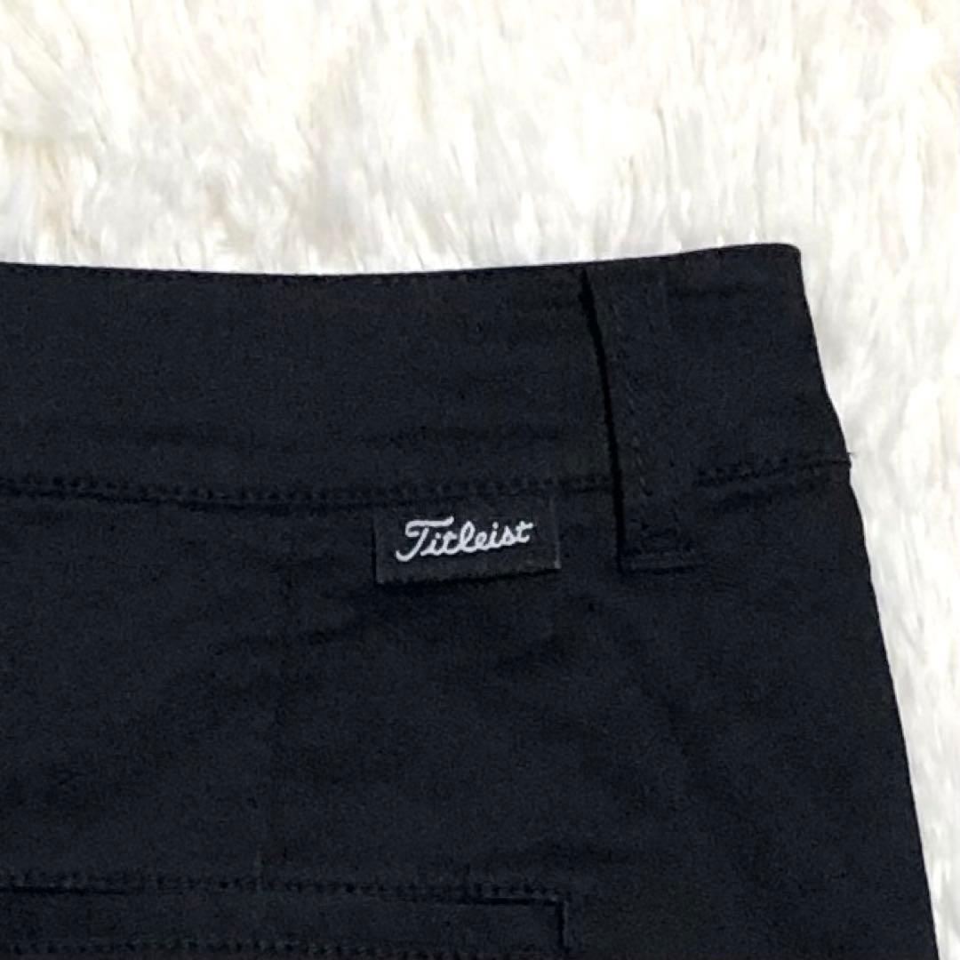 美品 タイトリスト セットアップ 長袖シャツ スカート L M星柄 白 黒