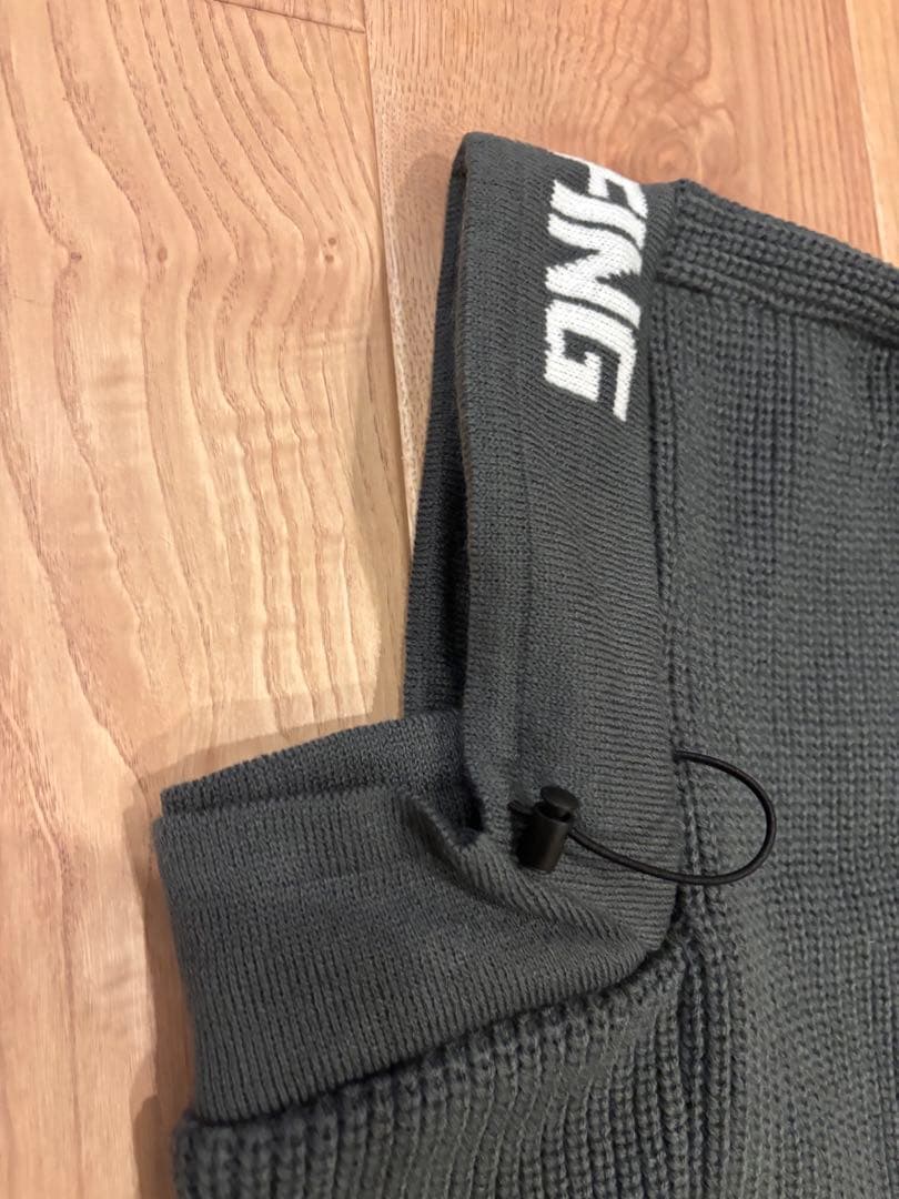 ブリーフィング　ニットバラクラバ　グレー