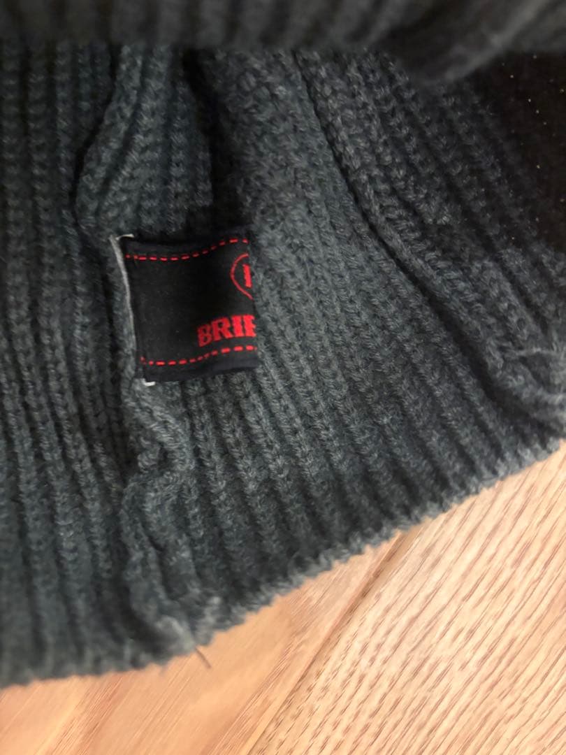 ブリーフィング　ニットバラクラバ　グレー