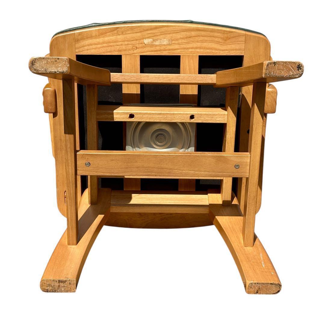 【三連休セール】カリモク ダイニングチェア RUSTIC 回転椅子 肘掛け付