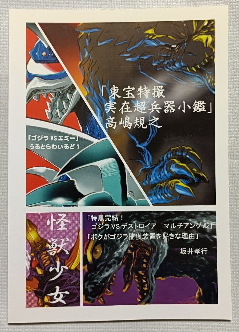 激レア！ 特黒 ゴジラvsデストロイア マルチアングル 完結作 坂井孝之