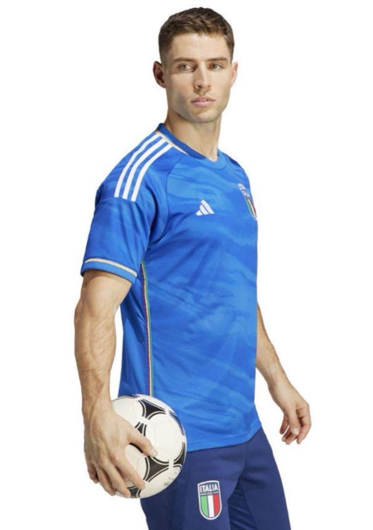 ☆新品タグ付☆ アディダス　イタリア代表 ホームユニフォーム　XS ブルー