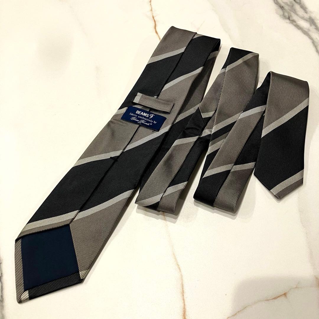 極美品✨BEAMS F × Fermo Fossati レジメンタル ネクタイ