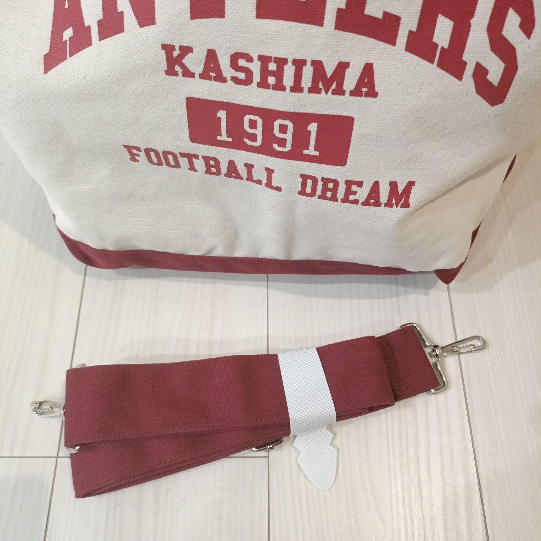 激レア　完売品　鹿島アントラーズ　キャンバス　トートバッグ　サッカー　グッズ