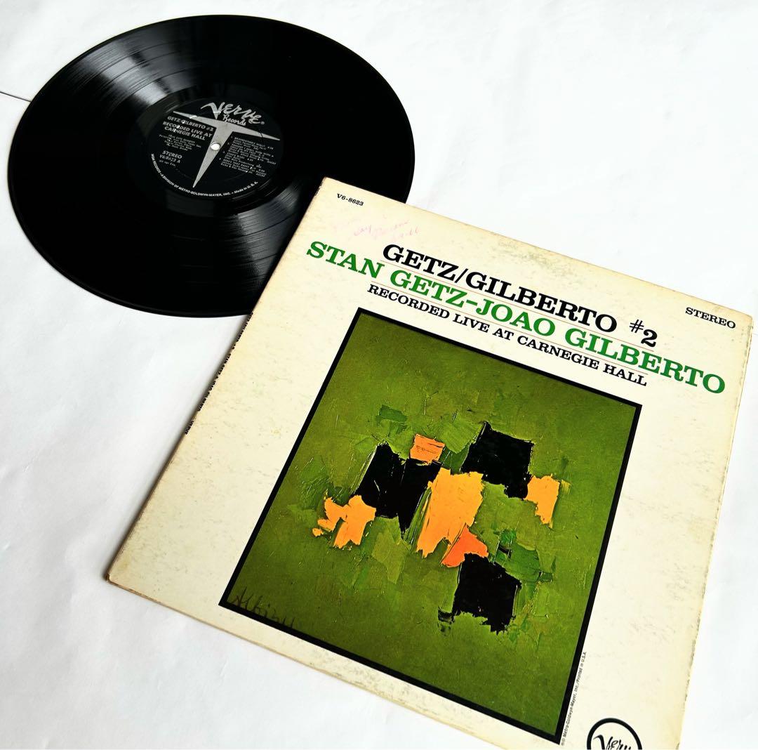 Getz Gilbeto #2 Live At C.Hall レアUSオリジ盤