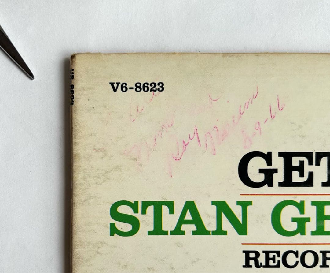 Getz Gilbeto #2 Live At C.Hall レアUSオリジ盤