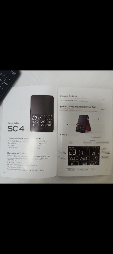 ゴルフ用距離計 ボイスキャディ　SC4