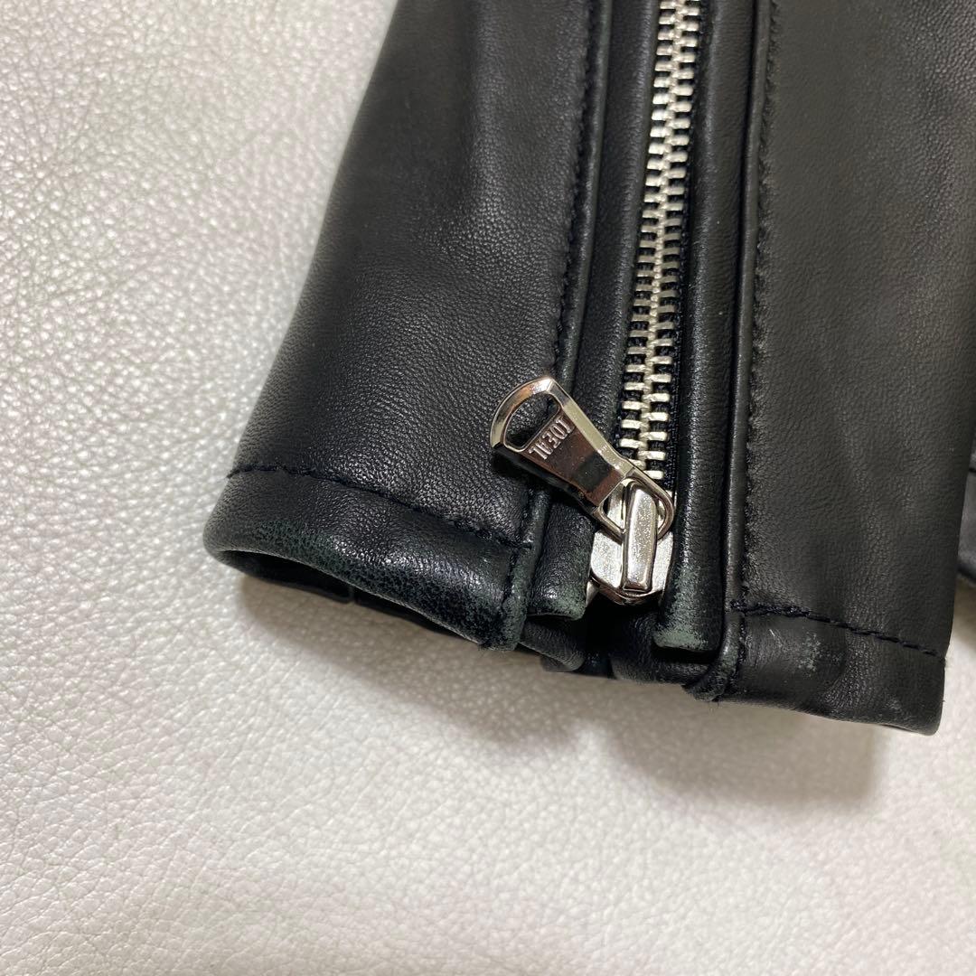 ビューティアンドユース メンズ BY シープ シングルライダース 羊革