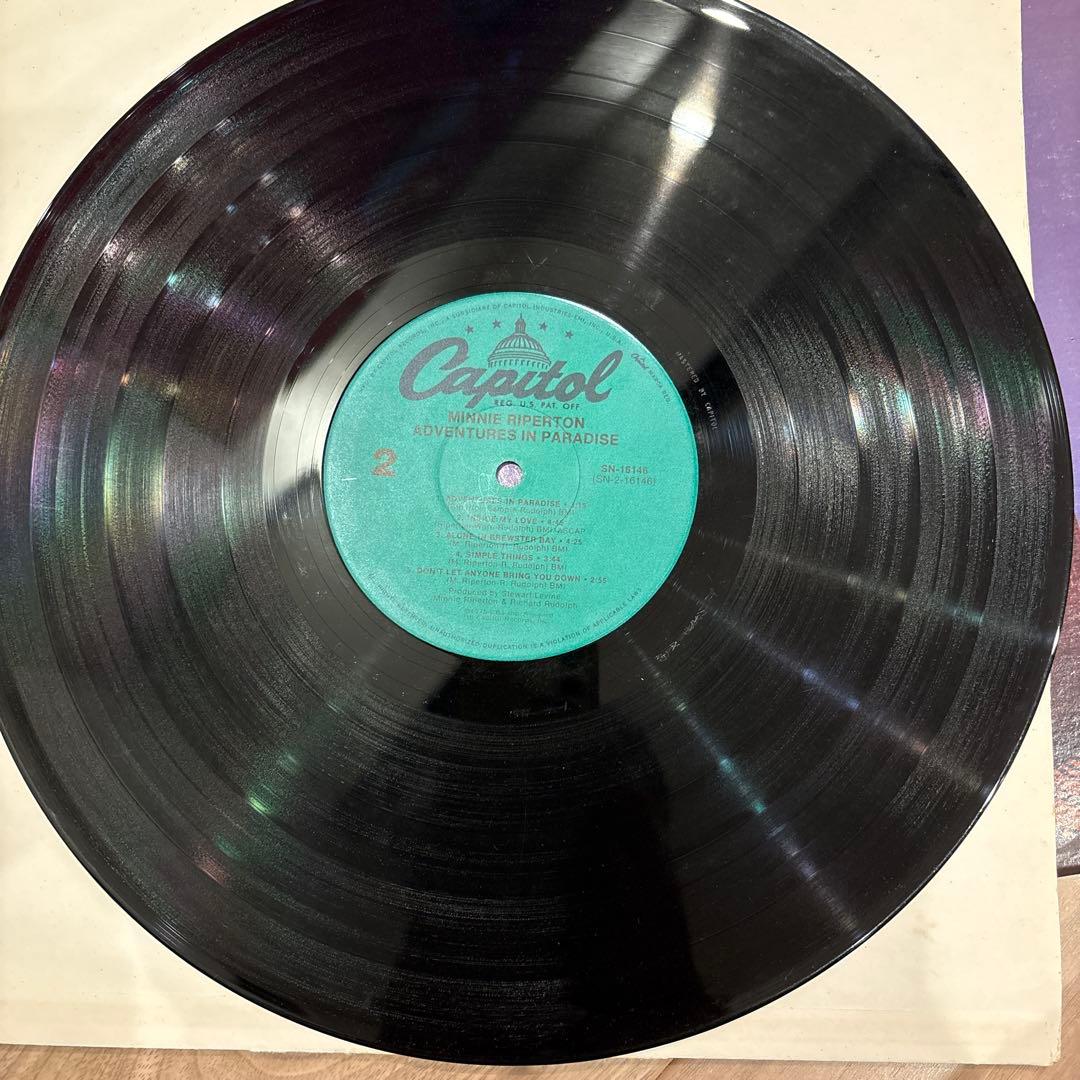 洋楽 MINNIE RIPERTON ADVENTURES IN PARADISE