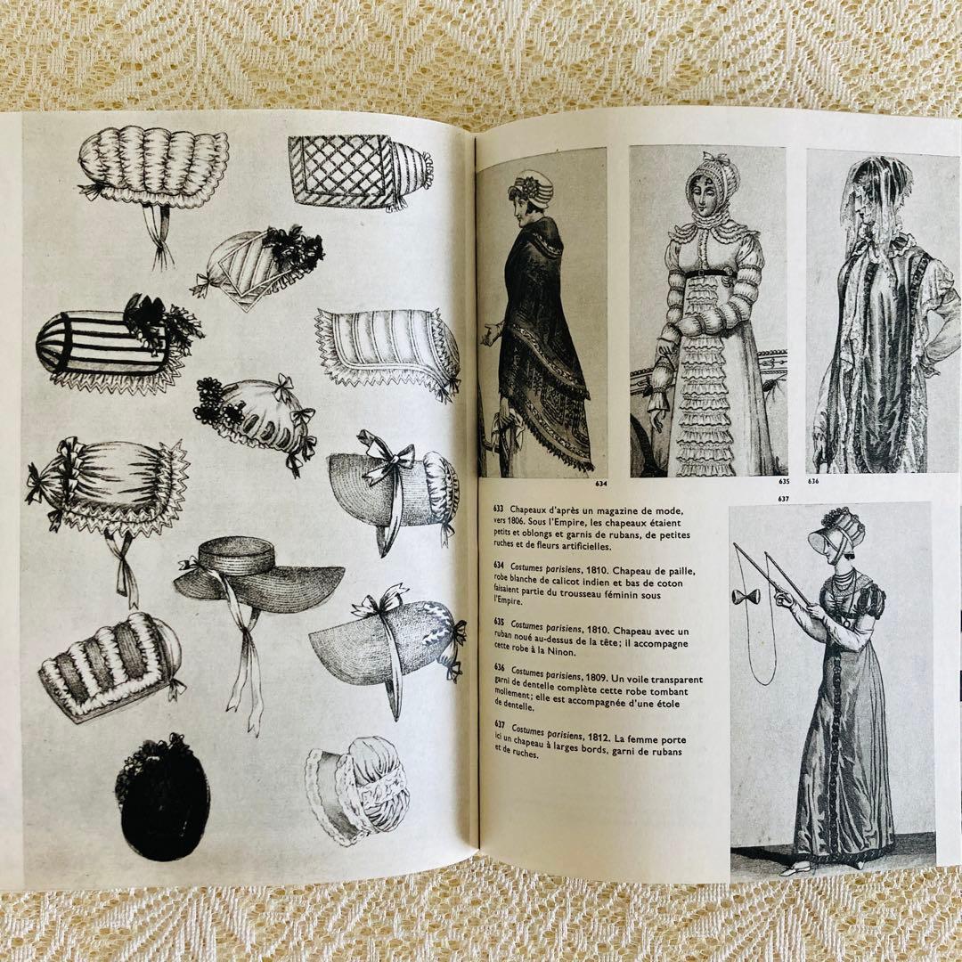 洋書　古書　服飾とファッションに関する百科事典　フランス語　衣装の歴史　装飾品