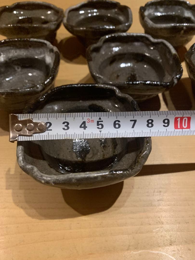 唐津焼 藤ノ木陽太郎 小鉢 7客セット（共箱・共布なし）