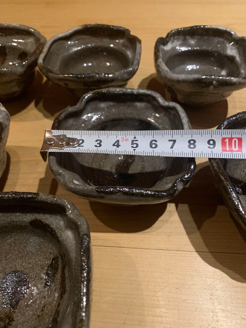 唐津焼 藤ノ木陽太郎 小鉢 7客セット（共箱・共布なし）