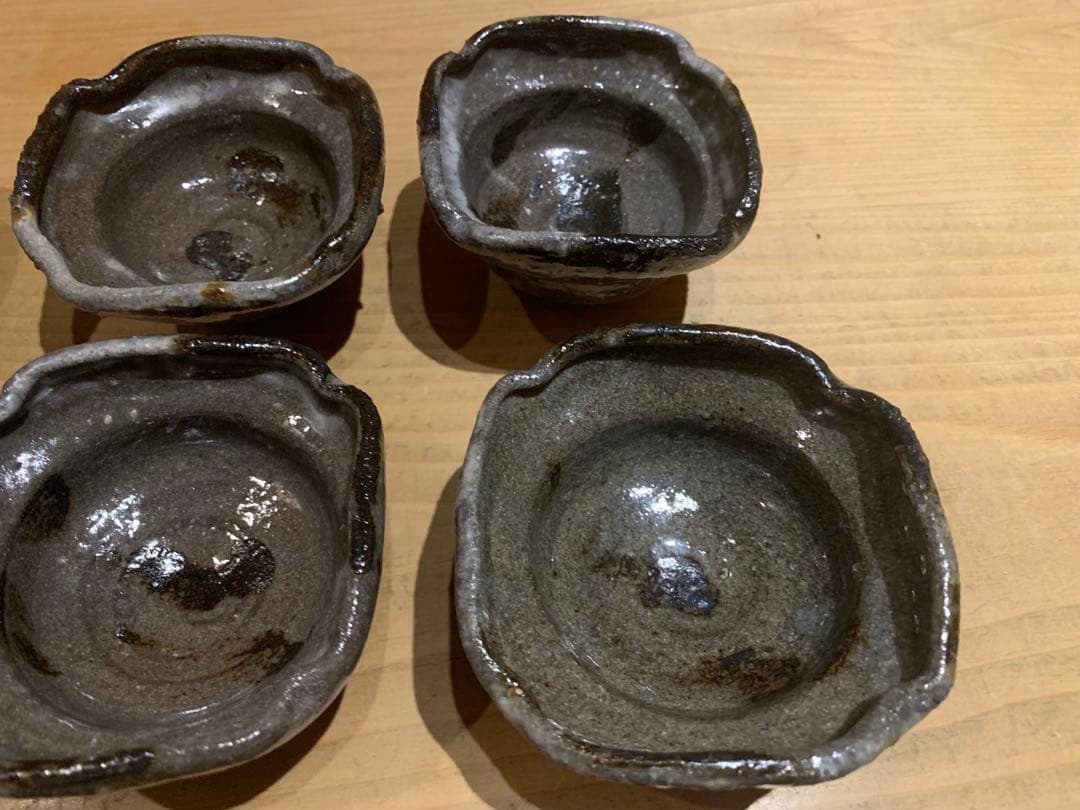 唐津焼 藤ノ木陽太郎 小鉢 7客セット（共箱・共布なし）