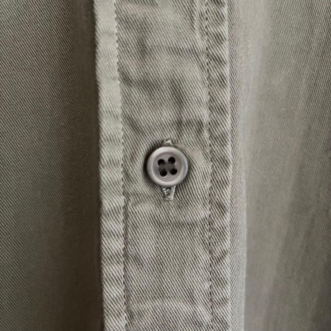 定価3.08万 ドゥーズィエムクラス badassシャツ カーキ 上質シャツ