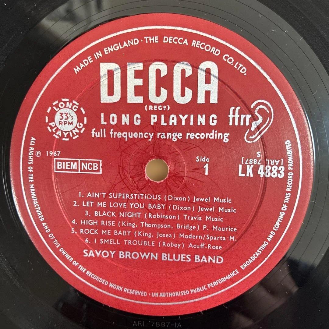 サヴォイブラウン 名盤 レコード シェィクダウン UKオリジナルモノ盤