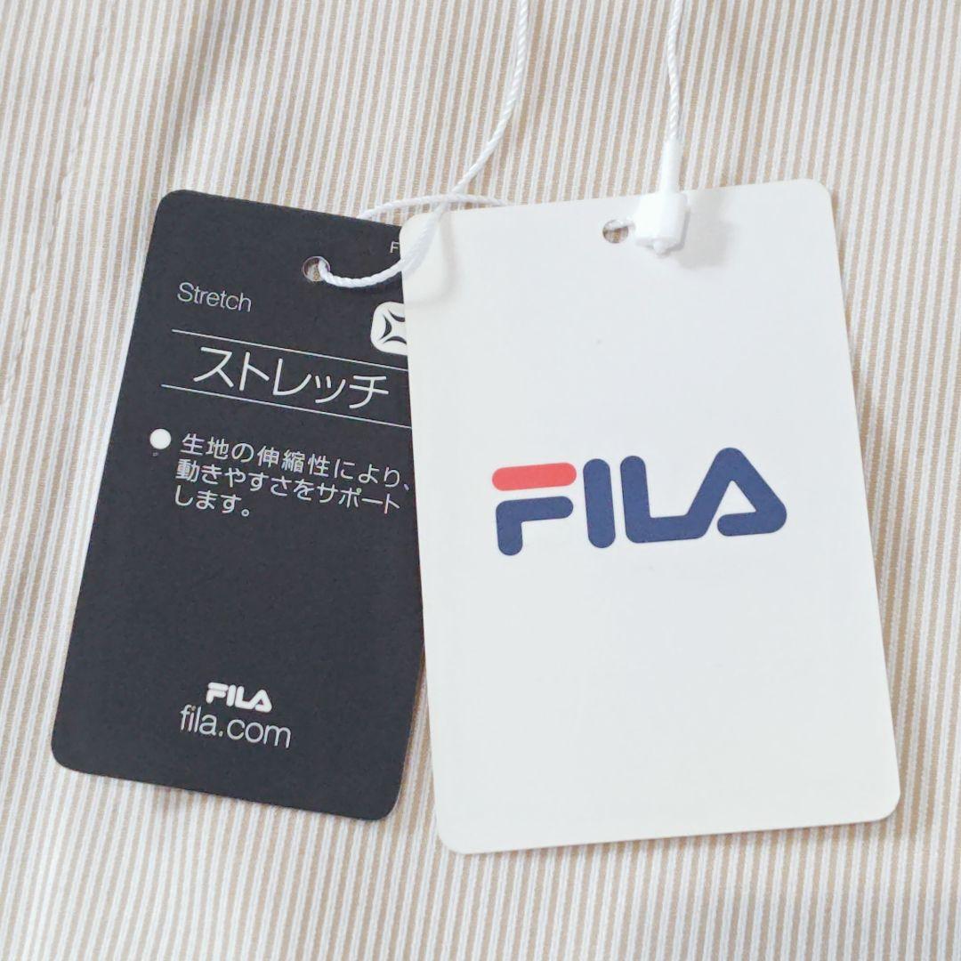 【フィラ/FILA】タグ付きゴルフハーフパンツ ストライプ ストレッチ W92