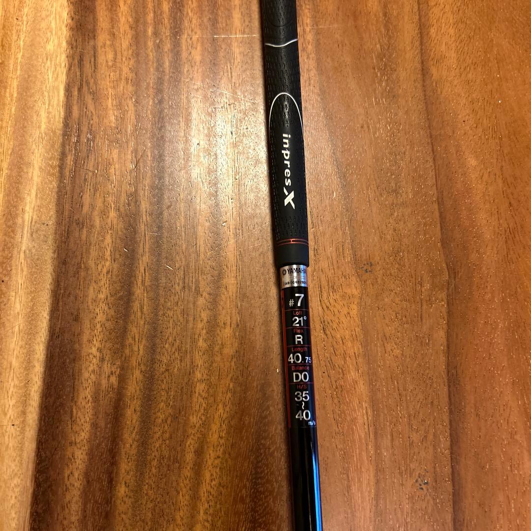 YAMAHA inpres X DFW フェアウェイウッド7w21°