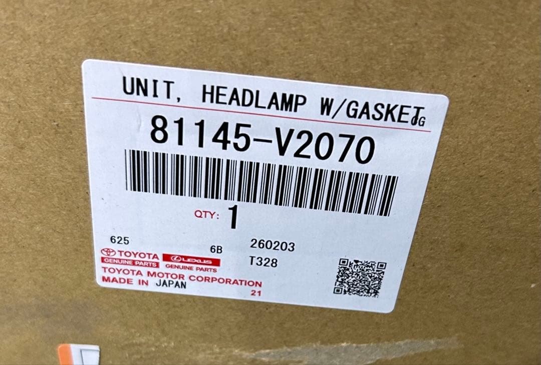 40アルファード　ヘッドライト　運転席側