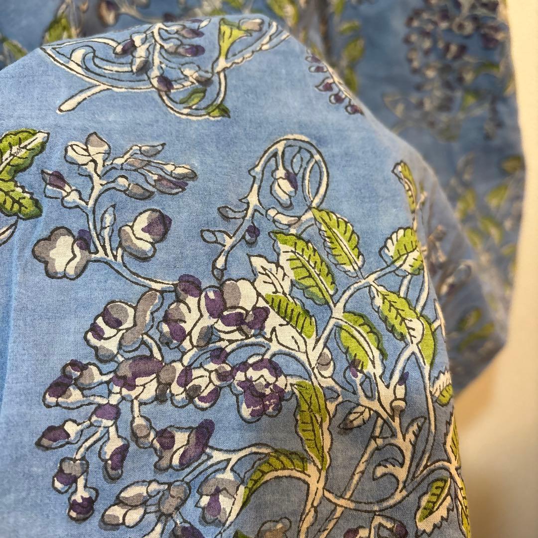 45R インド綿チュニックワンピース