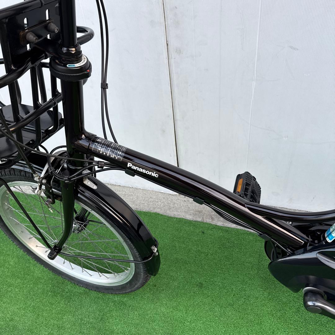 Panasonicパナソニック電動アシスト自転車20インチ ブラウン美品