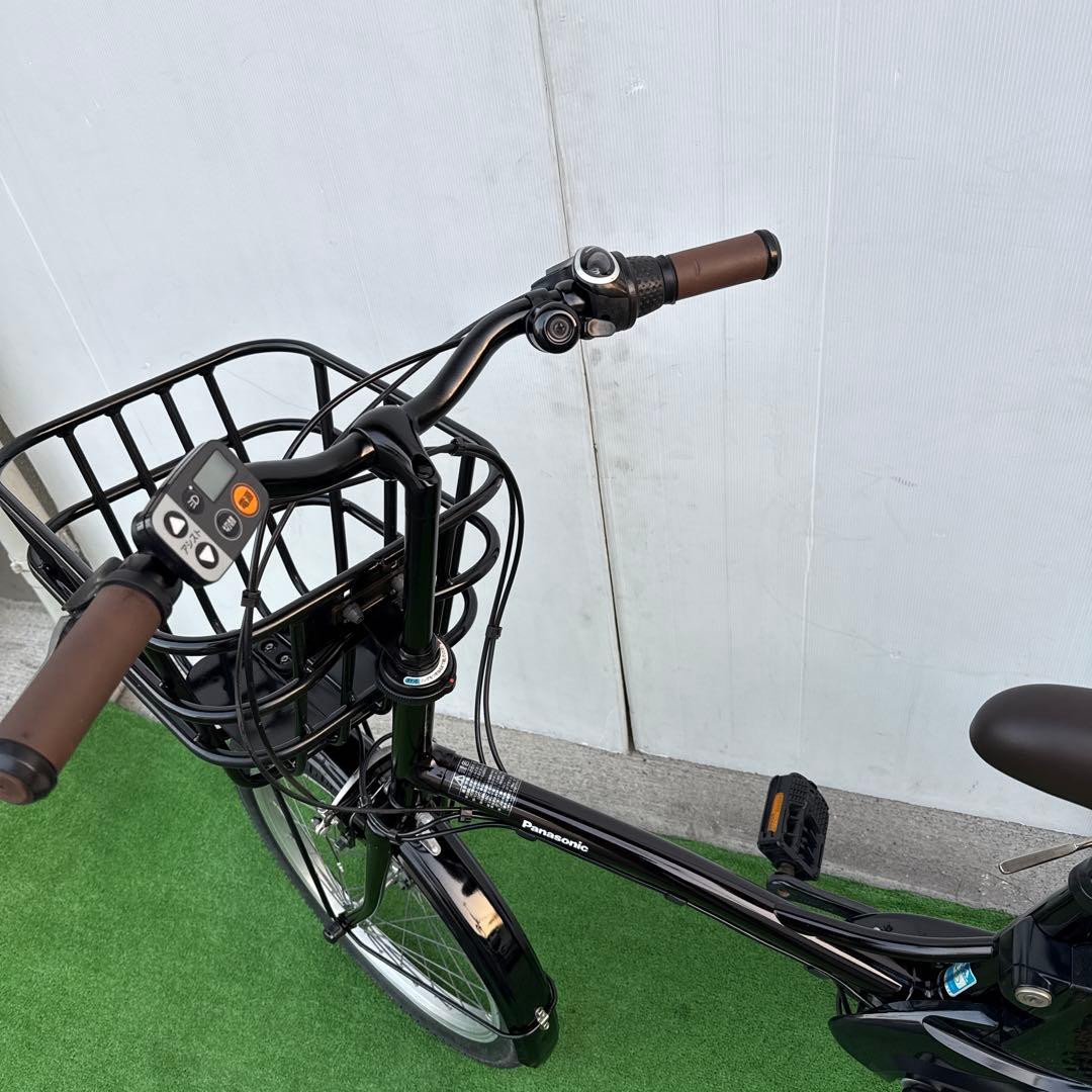 Panasonicパナソニック電動アシスト自転車20インチ ブラウン美品