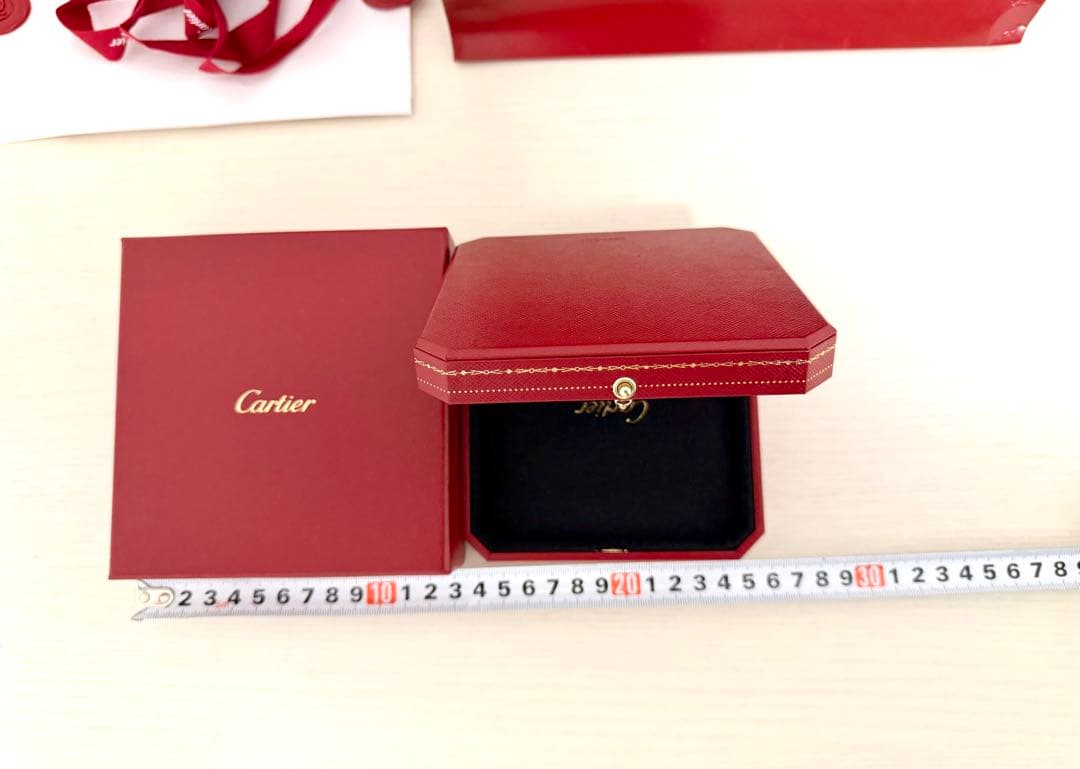 Cartier ネックレスケース アクセサリークリーナー ショッパーセット