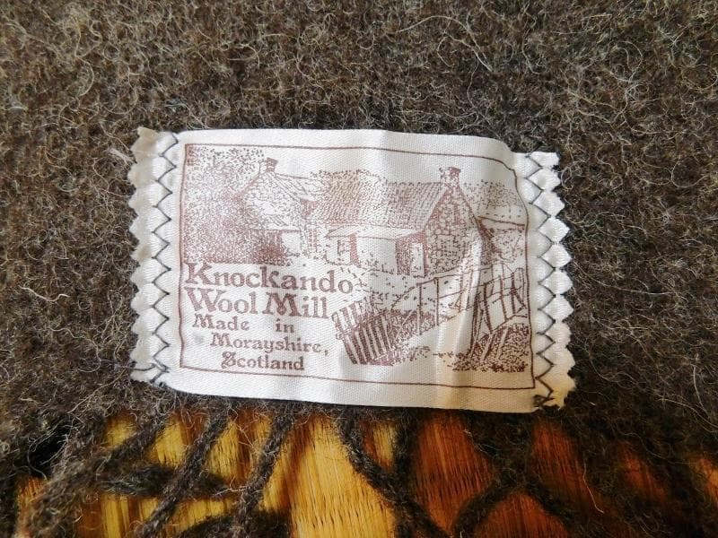 Knockando Woolmill ノッカンドー・ウールミル ブランケット大判