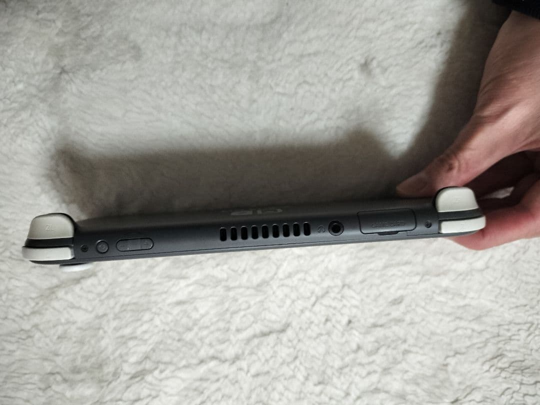 動作品 Nintendo Switch Lite グレー 本体 良品